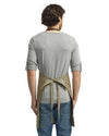 Khaki Brown Artisan Bib Apron